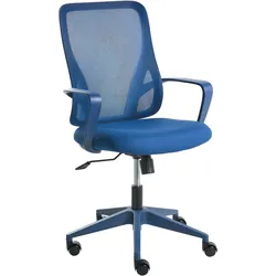 BÜROSTUHL Blau Luma