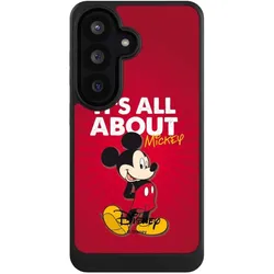Nivocase Hülle für Samsung Galaxy S26 Handyhülle NIVOcore Case Schwarz Disney Maus Offizielles (Samsung Galaxy S26), Smartphone Hülle, Schwarz