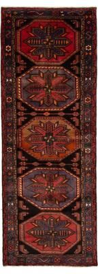 ECARPETGALLERY Hand-knotted Konya Anatolian Black Wool Rug - 3'8 x 10'2