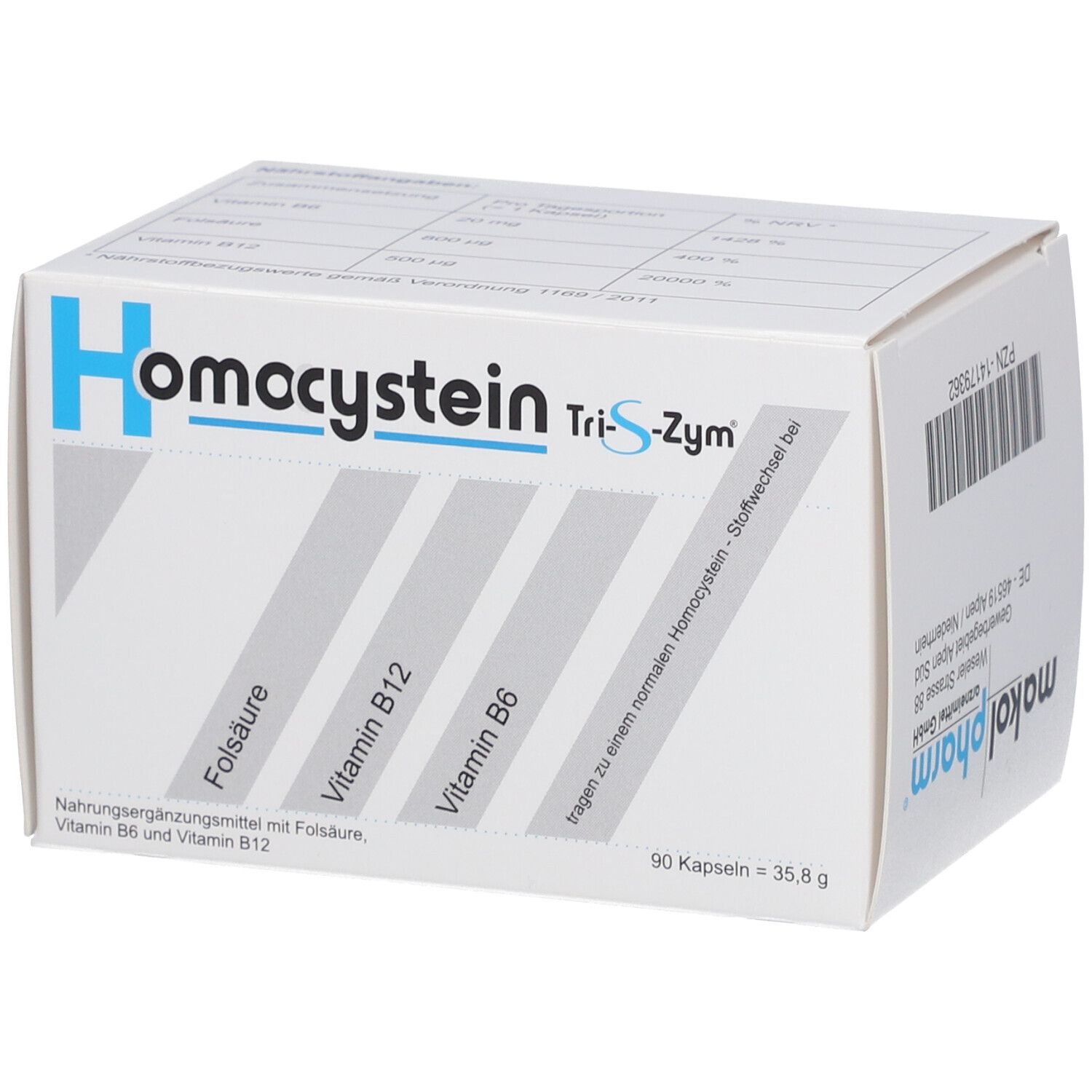 Homocystein Tri-S-Zym Weichkapseln 90 St