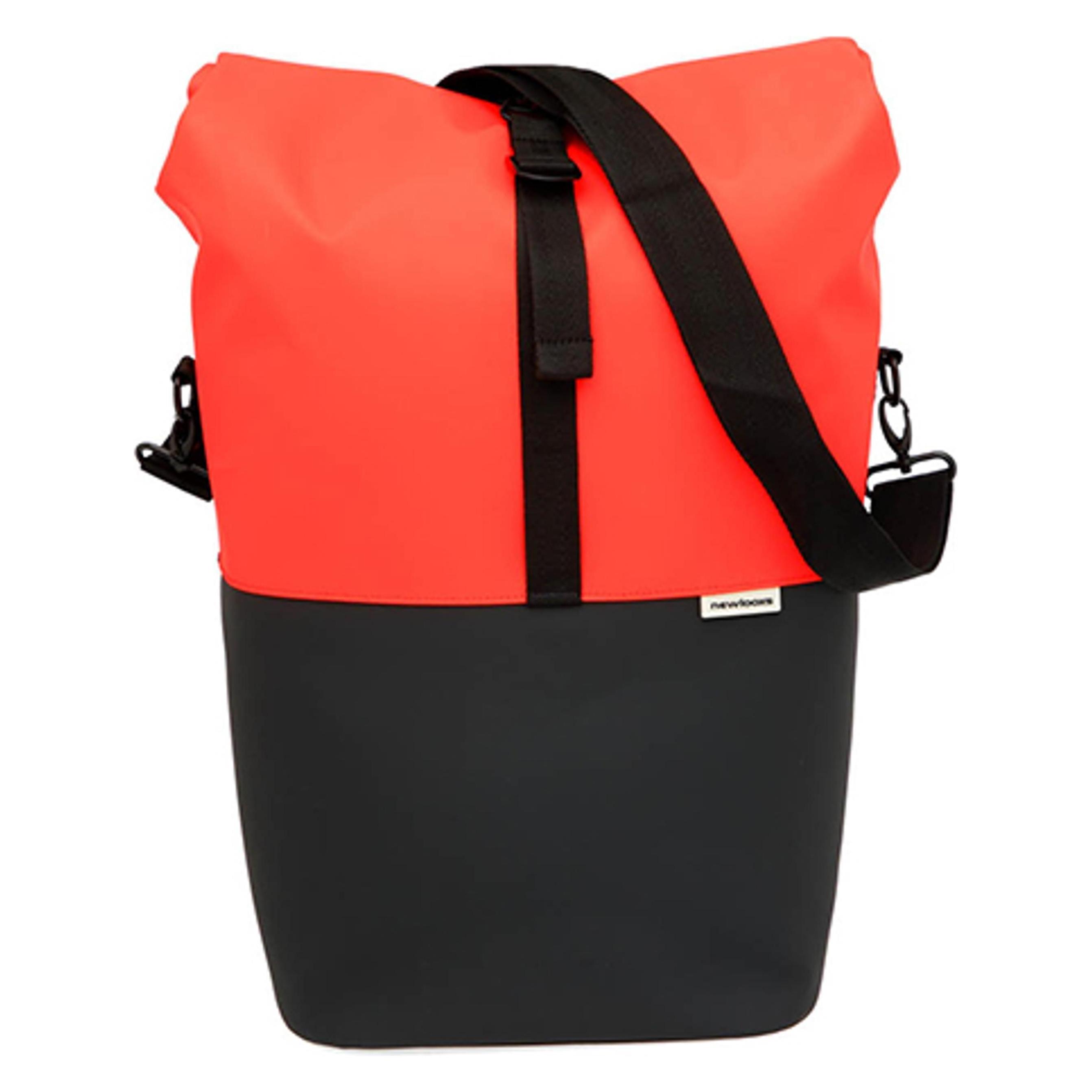 New Looxs Tasche Nyborg Single red black (17 l, Gepäckträgertasche) (527778)