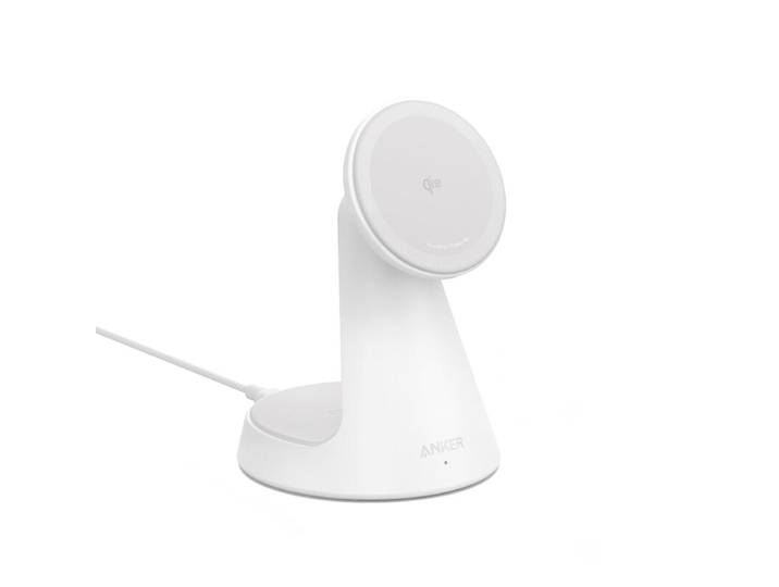 Anker MagGo chargeur sans fil 2-en-1 avec support dock - Blanc