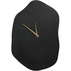 WANDUHR Aluminium schwarz Ganges