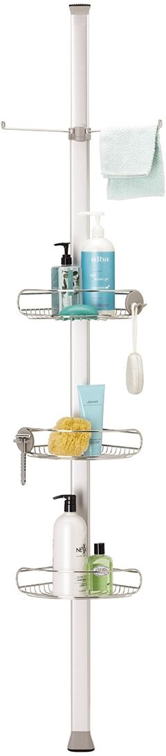 Simplehuman Estantería de ducha barra tensora BT1062. Plata