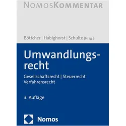 Umwandlungsrecht, Fachbücher von Christian Schulte, Lars Böttcher, Oliver Habighorst