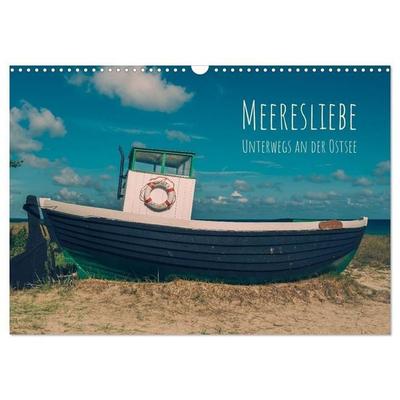 Meeresliebe. Unterwegs an der Ostsee (Wandkalender 2027 DIN A3 quer), CALVENDO Monatskalender