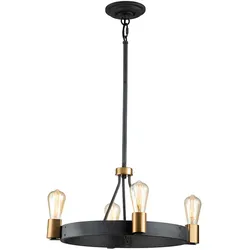 Pendelleuchte Deckenlampe Hängeleuchte Esszimmerlampe 4-flammig D 54,9cm