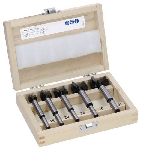 Bosch Accessories 2608901844 Scharnierlochbohrer-Set 15 mm, 20 mm, 25 mm, 30 mm, 35mm 1St.