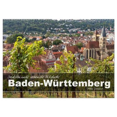Deutschlands schönste Altstädte - Baden-Württemberg (Wandkalender 2027 DIN A2 quer), CALVENDO Monatskalender