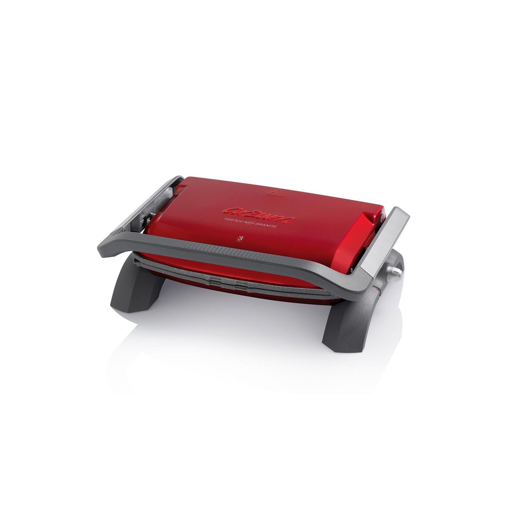 Arzum Tostçu Delux Grill 1800W, Kontaktgrill Sandwichmaker
