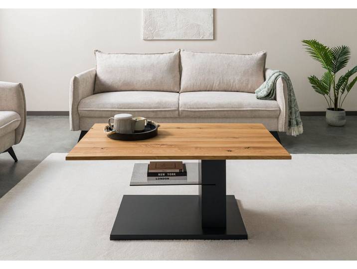 Couchtisch Wildeiche 110x70x46 natur lackiert / geölt KITZBÜHEL #130