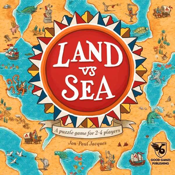 Land vs Sea Board Game by Good Games Publishing