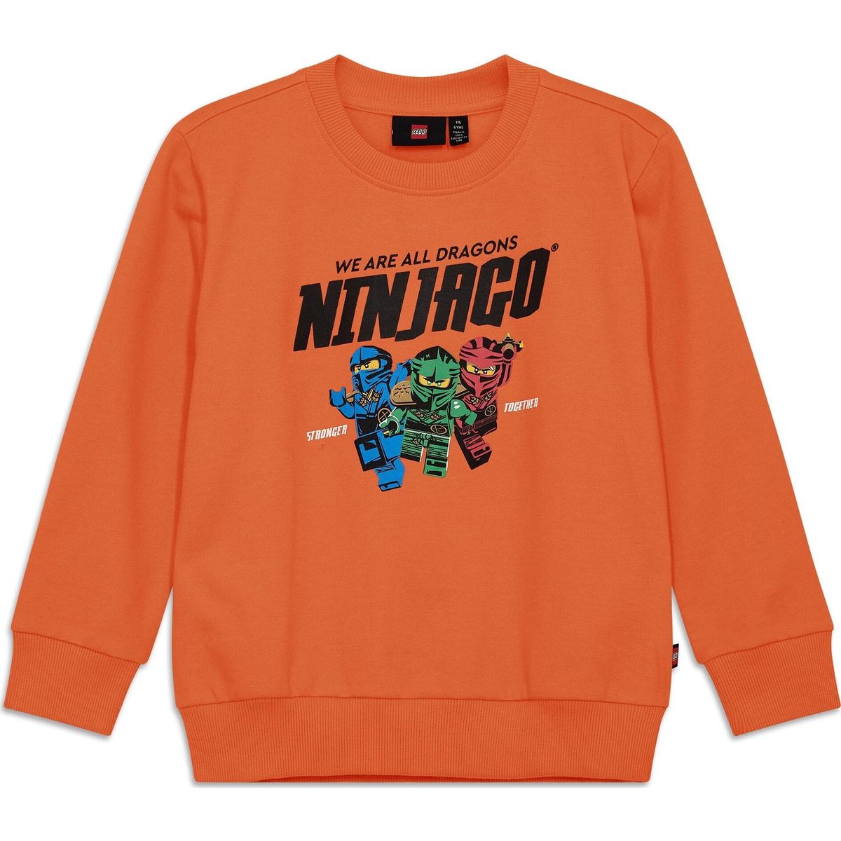 LEGO® kidswear LEGO NINJAGO SWEATSHIRT – LWSAKU 703 ORANGE (234) 92 60-1101-944-234-92