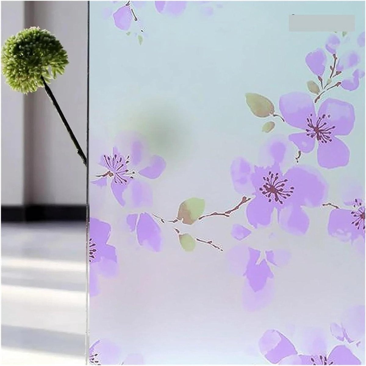 Raamfolie privacy - Zonwerende zelfklevende matglas folie - 55 x 200 cm