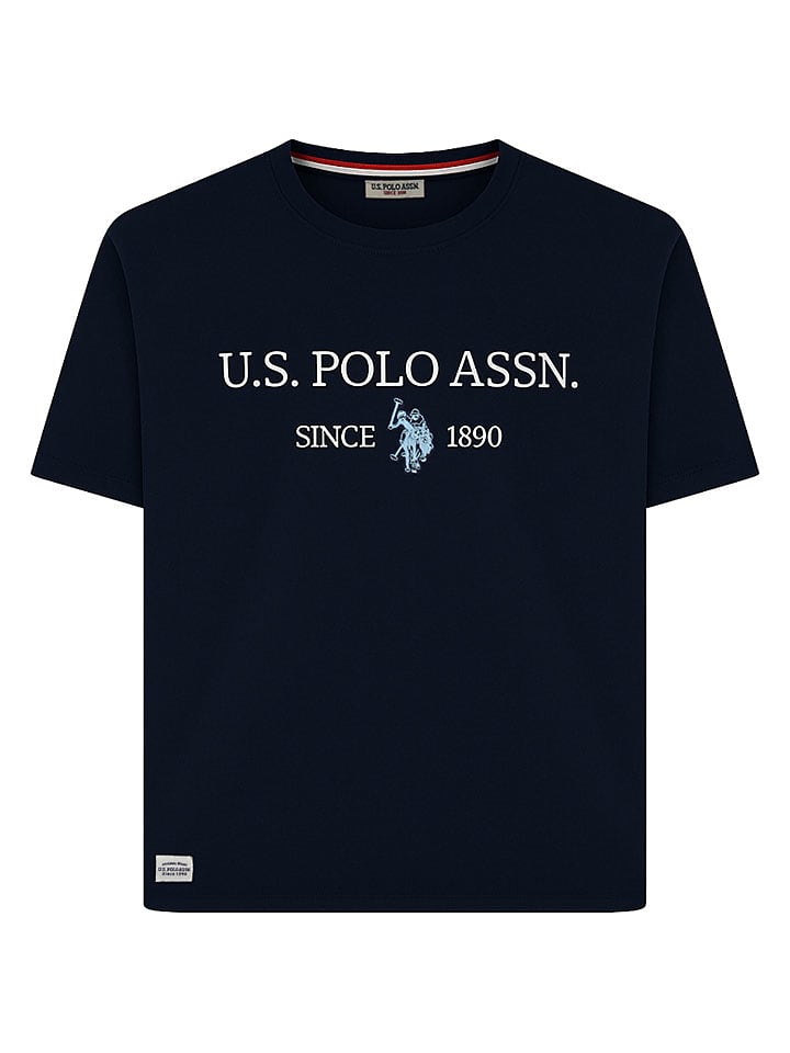 U.S. Polo Assn. Shirt in Dunkelblau - S