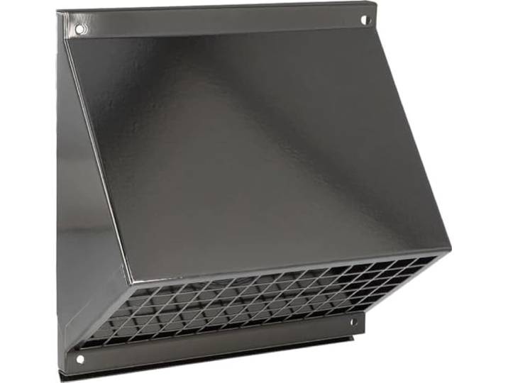 Wandhaube schwarz DN180