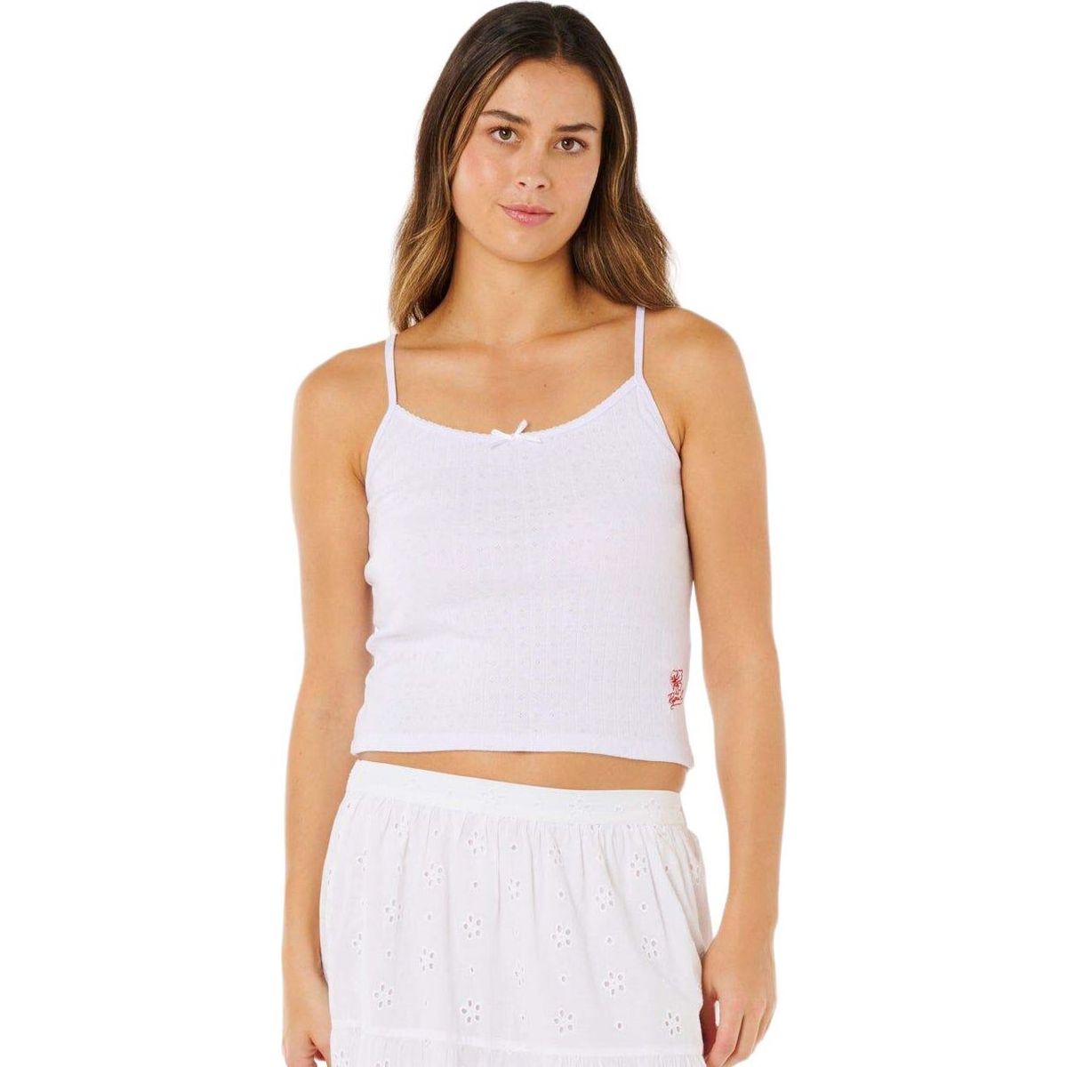 RipCurl Poolside Tank optical white (3262) S 0NBWTE-3262-S