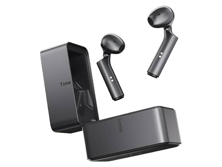 Timekettle W4 Plus KI-Übersetzer-Ohrhörer, Einmalkauf, Anruf & Video Telefon-, Video- & persönliche Übersetzung, Knochenleitungs-Stimmerkennung, KI-Korrektur, iOS-/Android-App