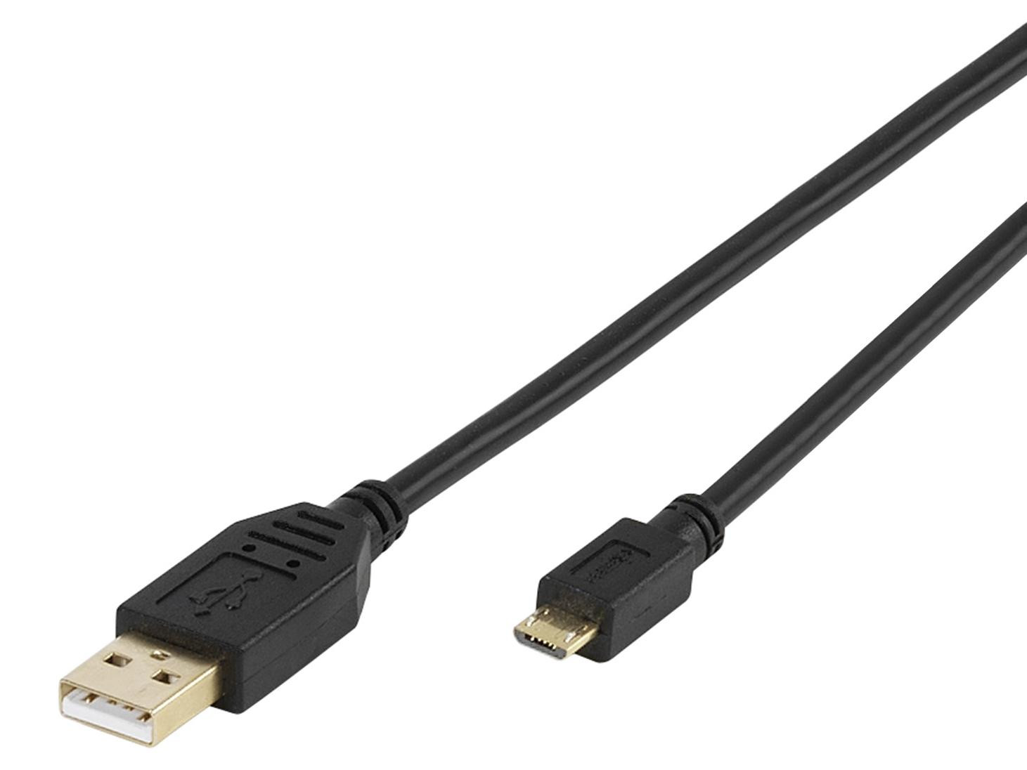 Vivanco USB Type A naar Micro-USB kabel