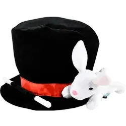 Den Goda Fen Magician Hat w. Rabbit & Wand (F3301)