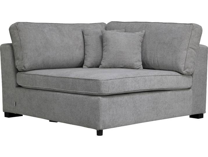 Sofa HOME AFFAIRE Skara XXL , grau (hellgrau), B:130cm H:86cm T:130cm, 100% Polyester, Sofas, Sofa, Eckelement zur individuellen Polstergarnitur-Gestaltung