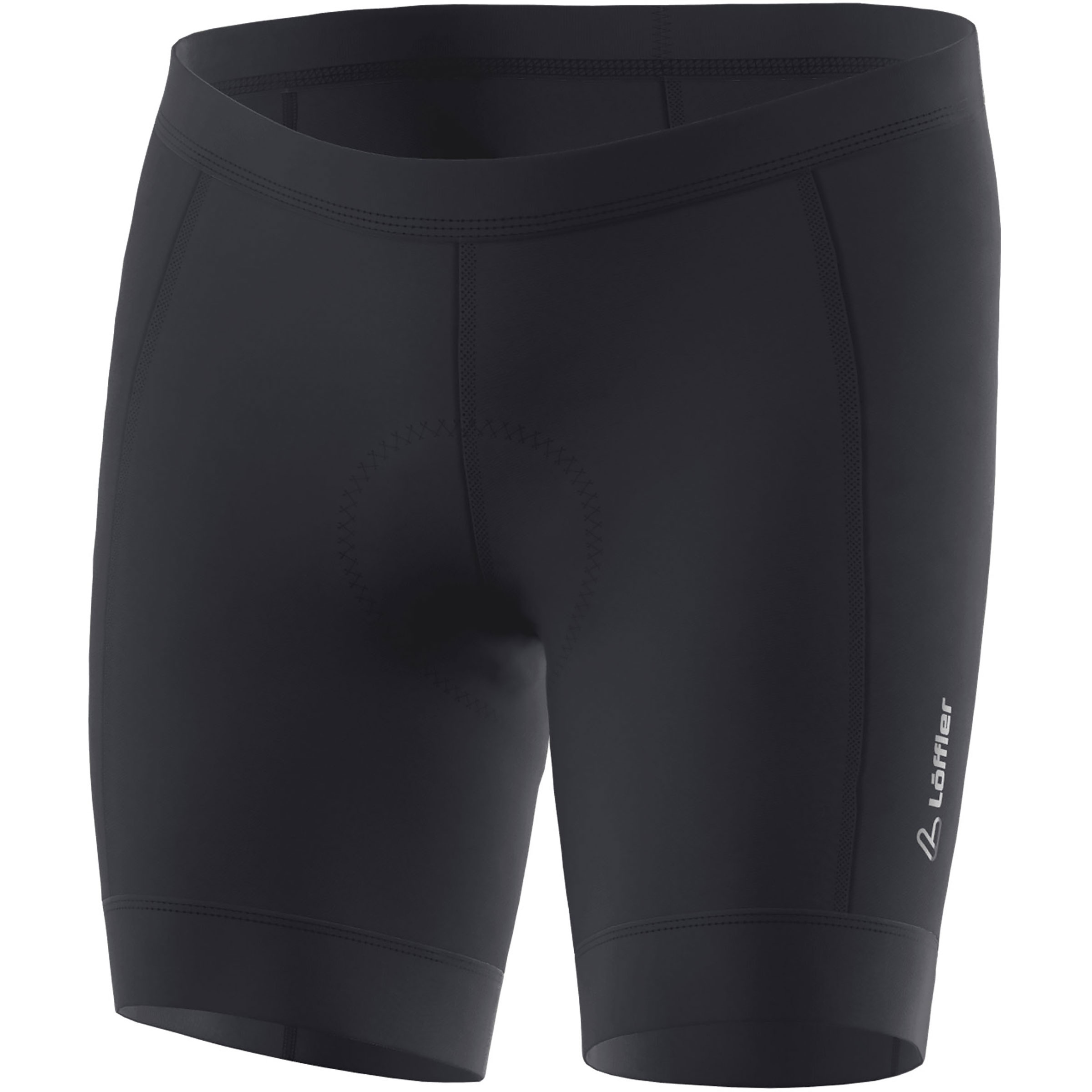 Löffler Cycling Hb-SQL mit Sitzpolster Herren Fahrradhose schwarz Größe XXL Rennrad | Gravel Widerstandsfähig