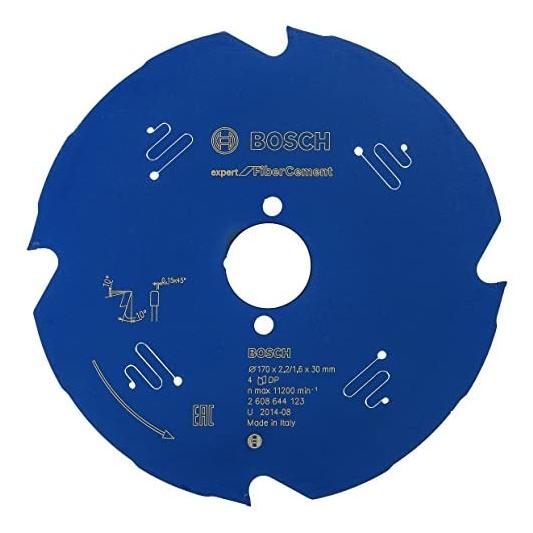Bosch Professional Zubehör Kreissägeblatt Expert for Fibre Cement, 170 x 30 x 2,2 mm, 4 (2608644123)