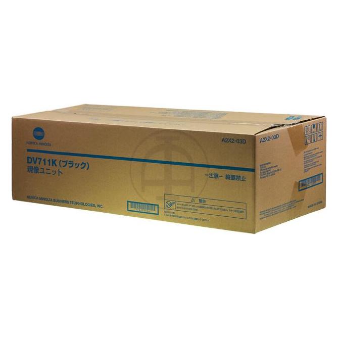 Konica Minolta A2X203D KONICA DV711K Bizhub Entwickler (BK) (A2X203D)
