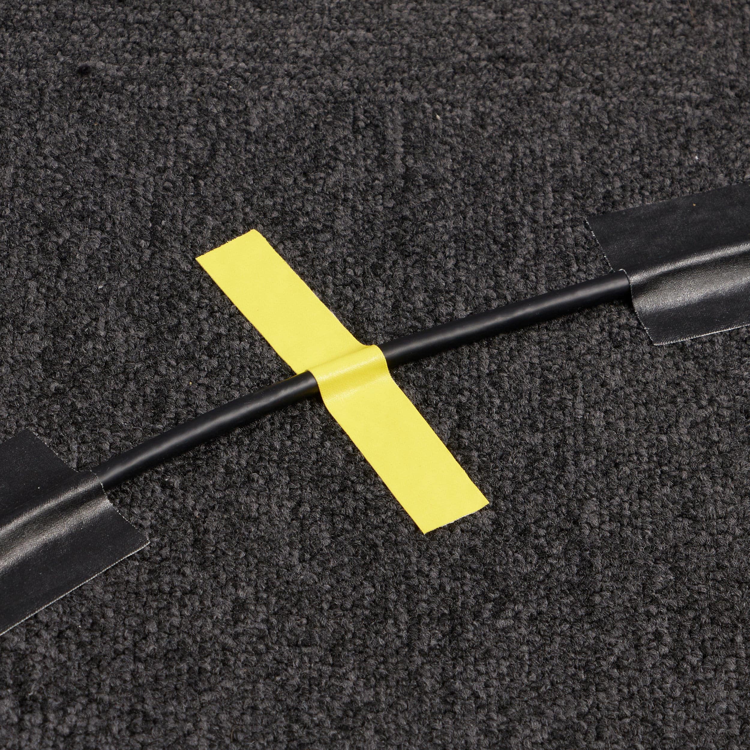 SPRINTIS 25 m tesa 4651, ruban toilé premium recouvert d’acrylique 19 mm   jaune, PVC