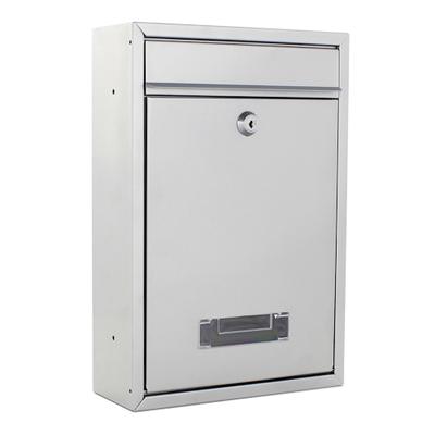 Profirst Mail PM 480 Briefkasten Silber