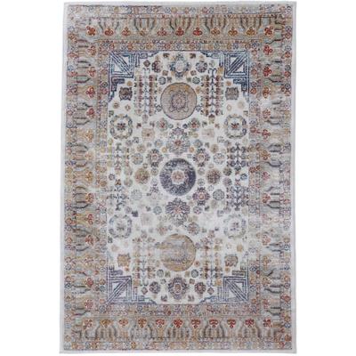 Teppich CARPETFINE "Vintage Heaven_2", beige, B:160cm H:8mm L:230cm, Polypropylen (PP), Teppiche, Teppich, Orient Vintage Look, Wohnzimmer
