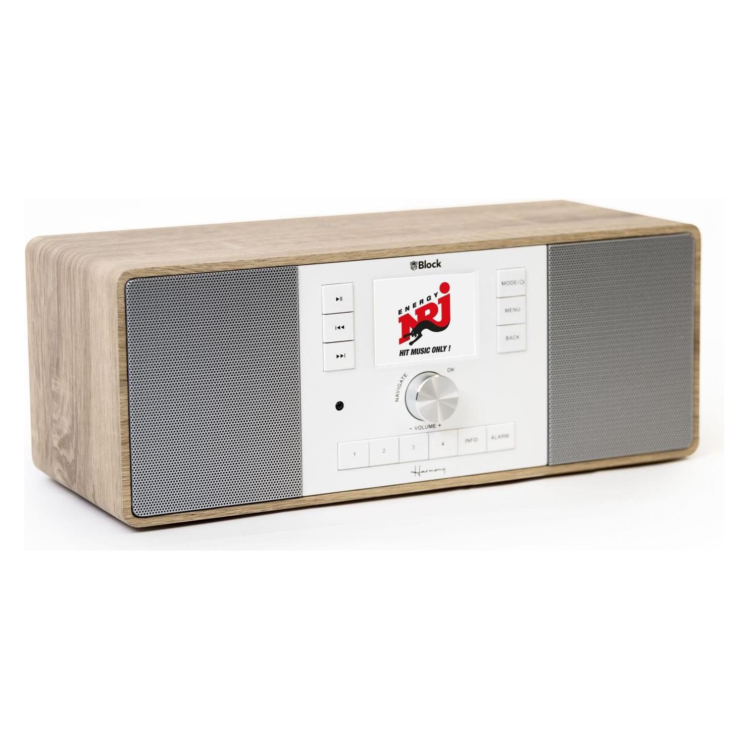 Block Internetradio Harmonywalnut (DAB+, FM, Bluetooth, UNDOK, WLAN) (AB10220-03)