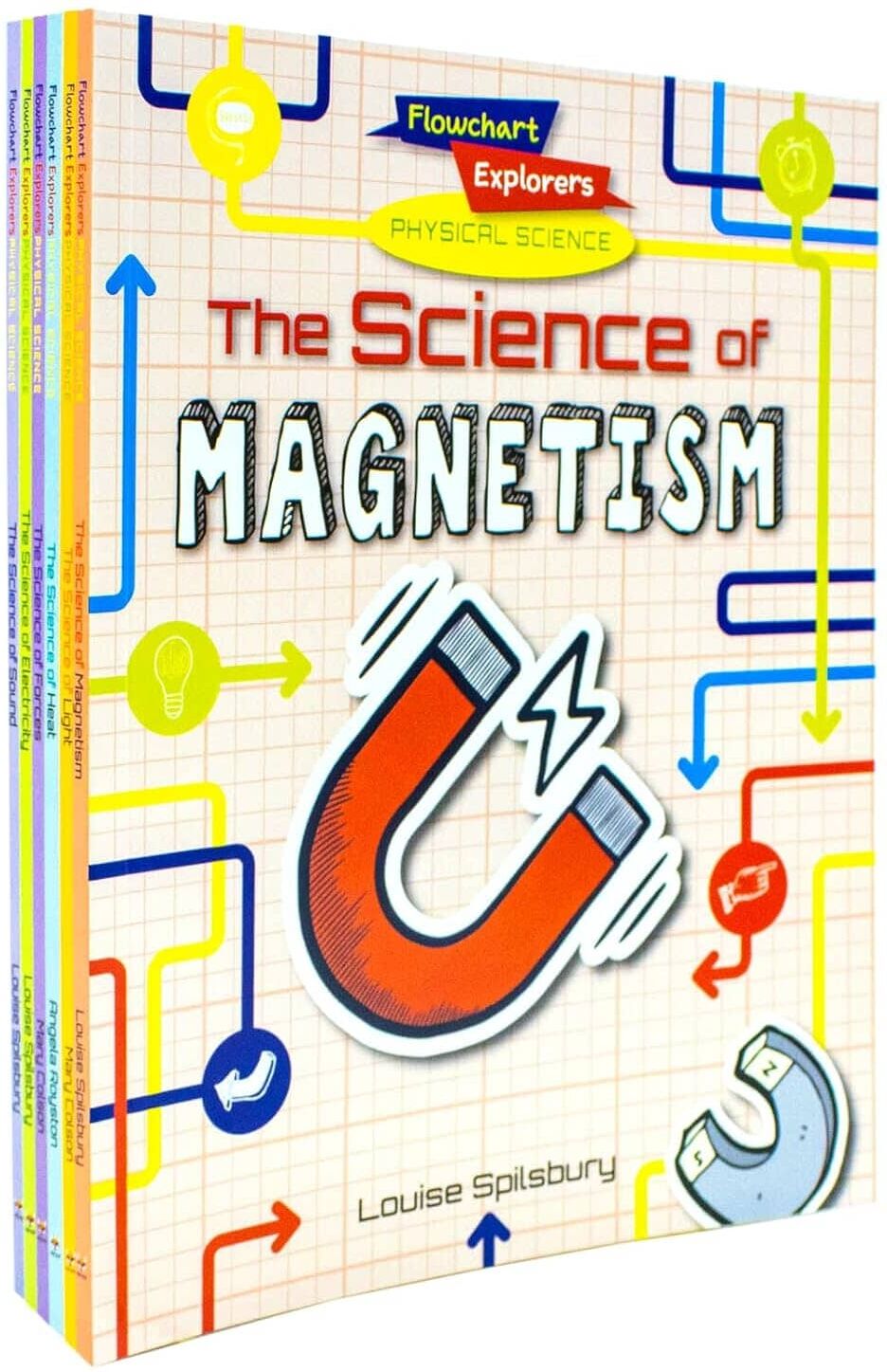 Flowchart Explorers Physical Science Series 6 Books Collection Set - Ages 9-11 - Paperback Fox Eye Publishing