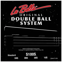 La Bella Double Ball System L-S100S - Saiten E-Bass