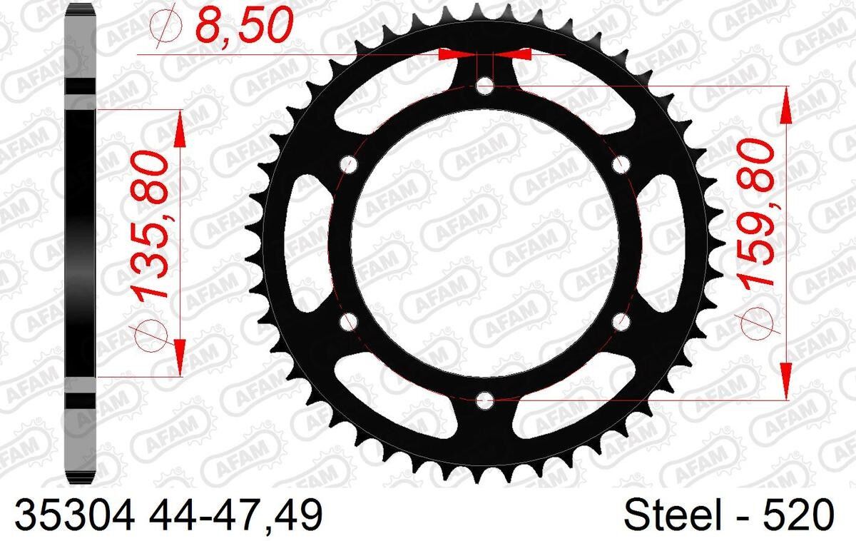 AFAM 35304-47 Chain Sprocket