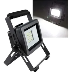 REV, Arbeitsleuchte, LED Akkustrahler auf Ständer 30W IP44 (2000 lm)