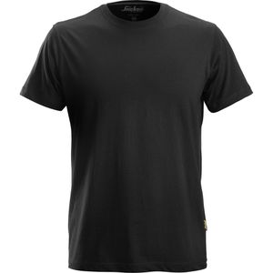 Snickers-Workwear Arbeitsshirt Klassisch, 2502, T-Shirt, Rundhalsausschnitt, schwarz, Größe XL