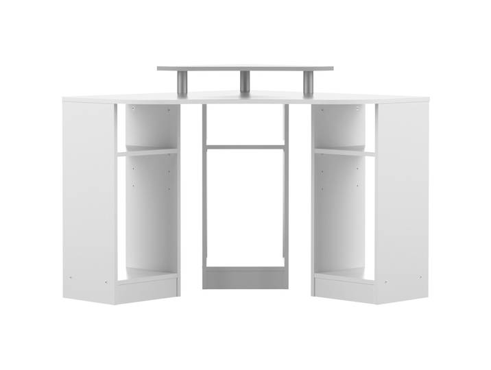 Schreibtisch Erza weiss Holzwerkstoff B 94 T 94 cm