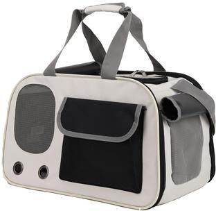 Friendly Fresh Finds Cat And Dog Carrier Bag Portable Ideal For Travel Outdoor Activities And Small Pets black