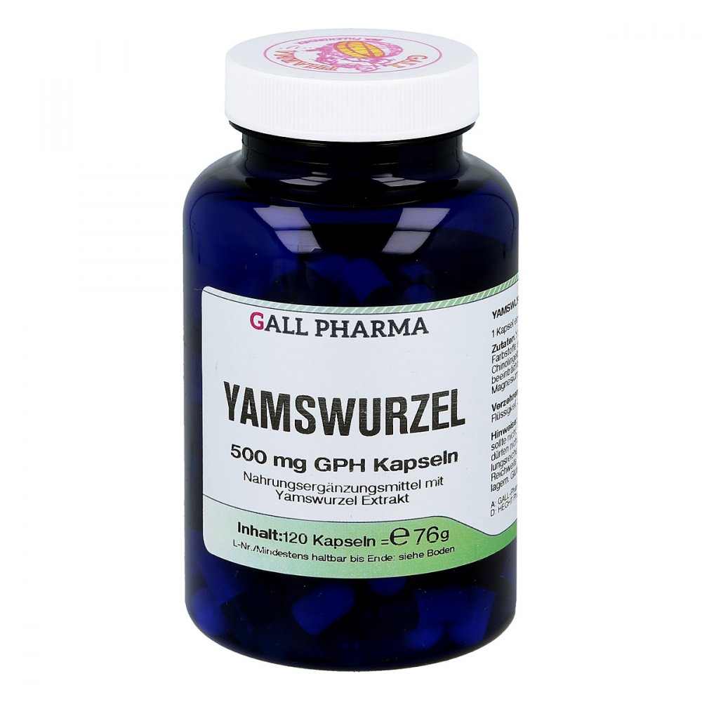 Hecht-Pharma GmbH Yamswurzel 500 mg Gph Kapseln 03378302