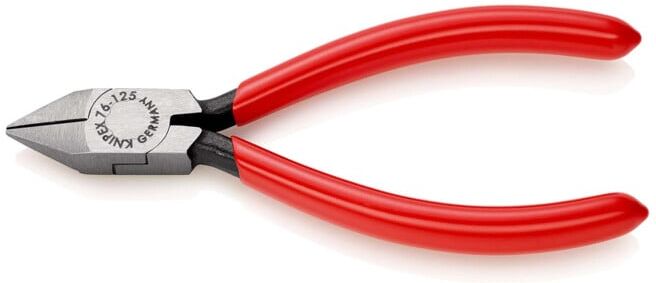 KNIPEX 76 81 125 Pince coupante pour électromécanicien noir encre 125 mm (76 81 125)