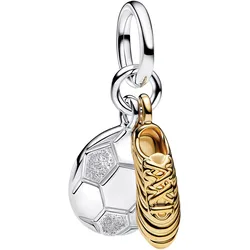 Pandora 764712C00 Charm-Anhänger Silber Fußballschuh