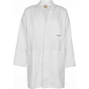 Planam Arbeitskittel BW 290, Herren, weiß, lange Ärmel, Größe 54
