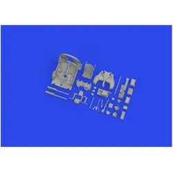 Eduard A6M2-N Rufe cockpit PRINT 1/48
