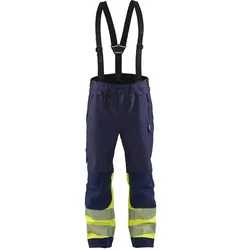 Warnschutz Regenhose "1877" - XXL - marine/gelb