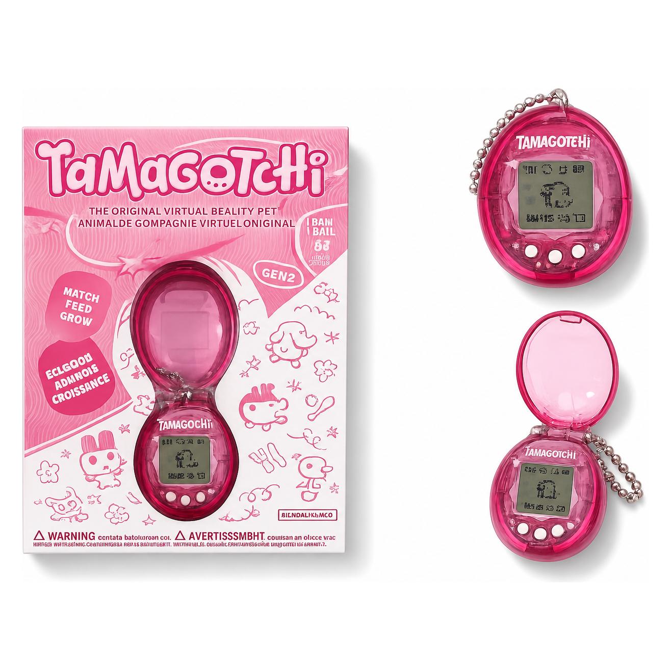 Bandai Tamagotchi Original With Case - Pink (47022)