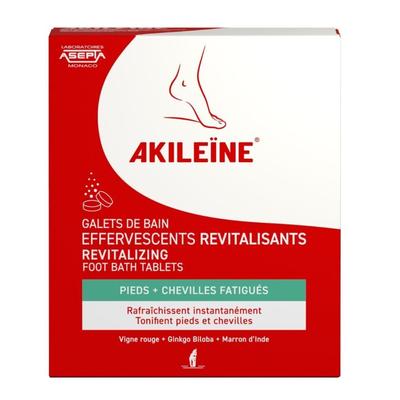 Akileine Galets de Bain Effervescents Revitalisants 6x20g 6x20 g