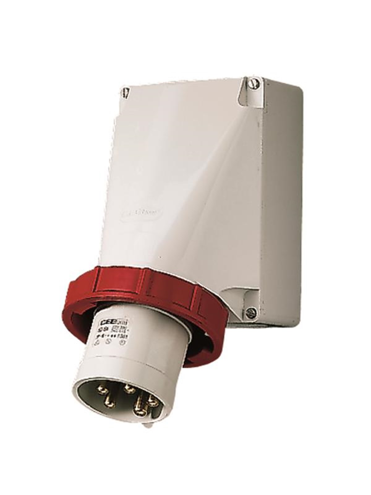 Mennekes Wall mounted inlet 125a5p6h400v ip67