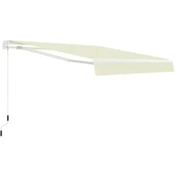Markise Gelenkarmmarkise Vordach Beschattung Schutzdach Sonnenschutz Sonnendach Überdachung Verdeck Sunconnect beige 3x2,5 m Jet-Line