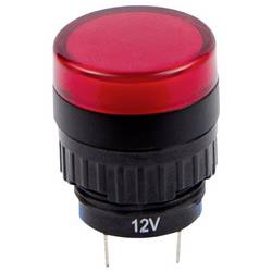 TRU COMPONENTS TC-14131088 LED-Signalleuchte Rot Rund 12 V